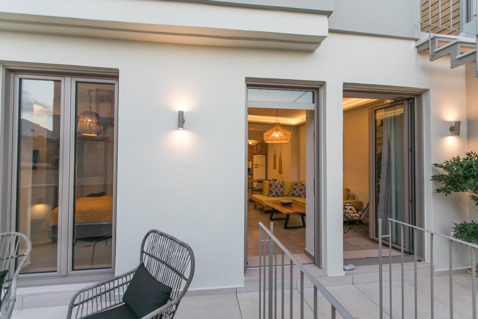 Ekaterini Luxury House Villa Lefkogeia Bagian luar foto