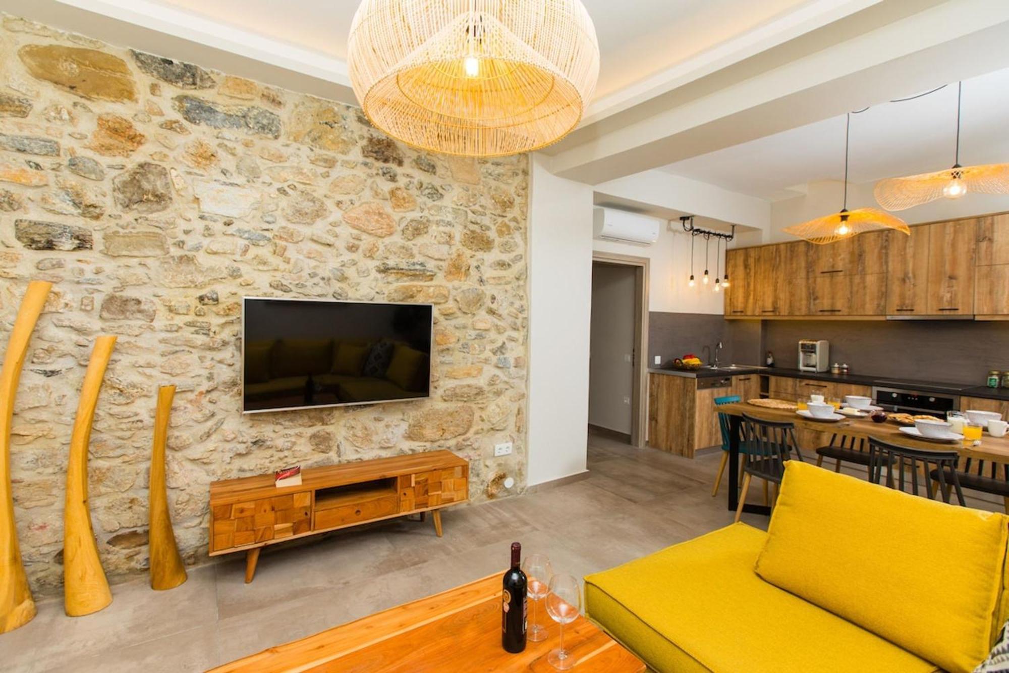 Ekaterini Luxury House Villa Lefkogeia Bagian luar foto
