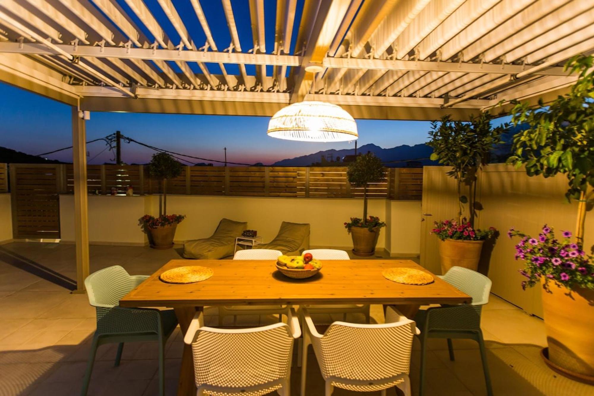 Ekaterini Luxury House Villa Lefkogeia Bagian luar foto