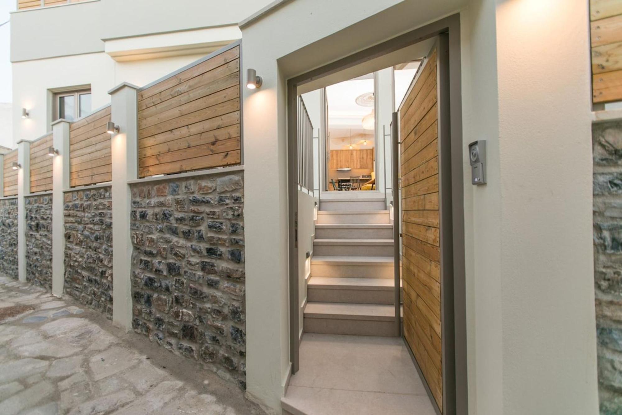Ekaterini Luxury House Villa Lefkogeia Bagian luar foto