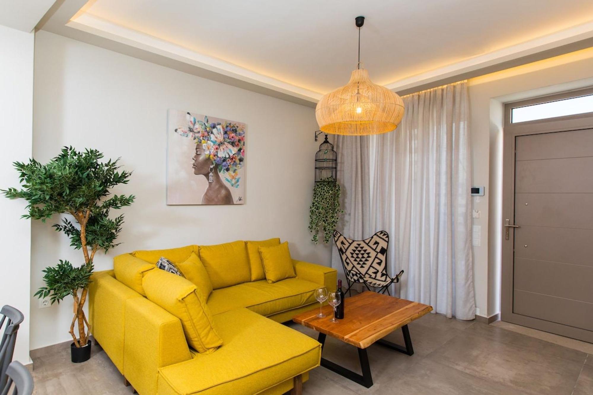 Ekaterini Luxury House Villa Lefkogeia Bagian luar foto
